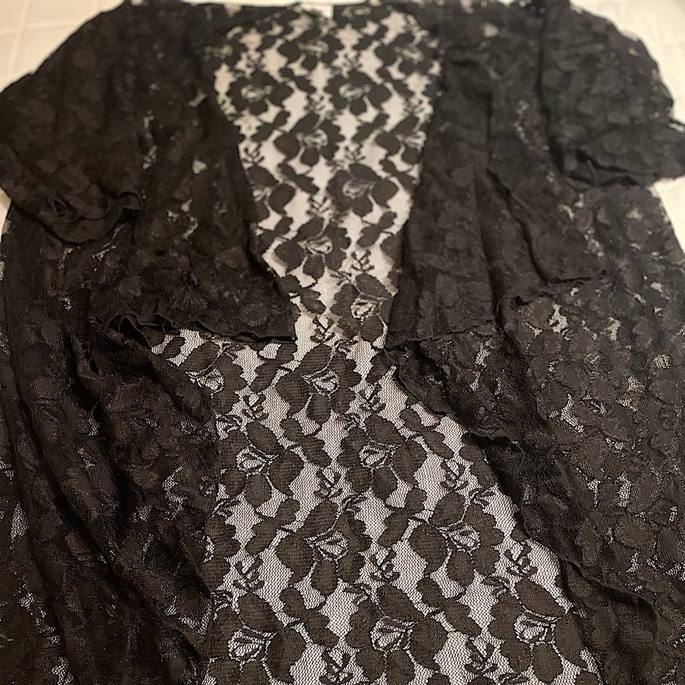 Black Lace LulaRoe Duster
